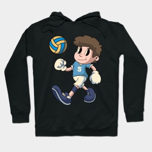 Cute Volley Boy Hoodie